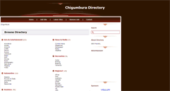 Desktop Screenshot of chigumbura.info