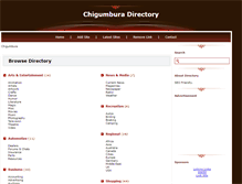 Tablet Screenshot of chigumbura.info